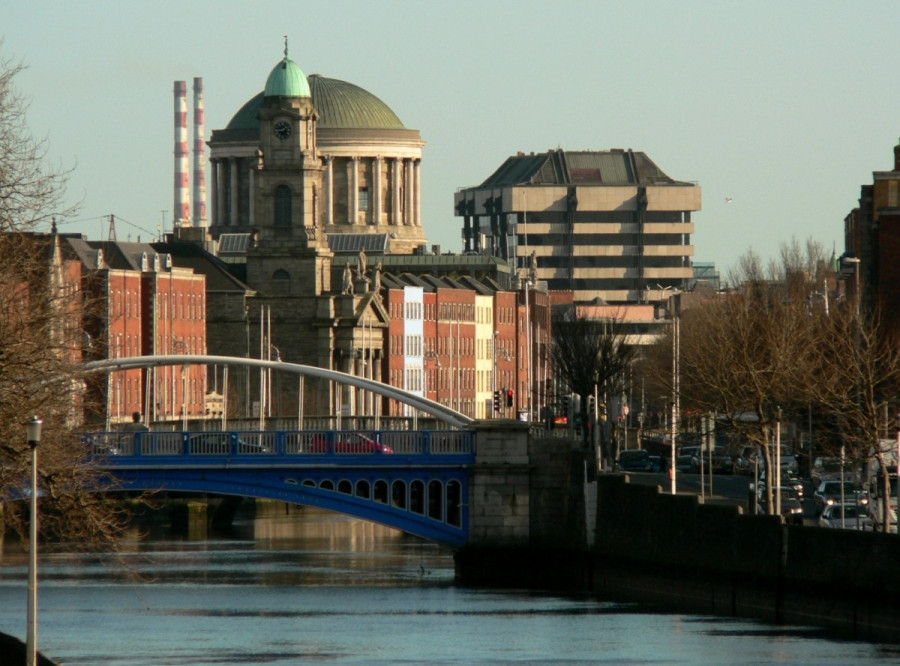 Dublin's river Liffey