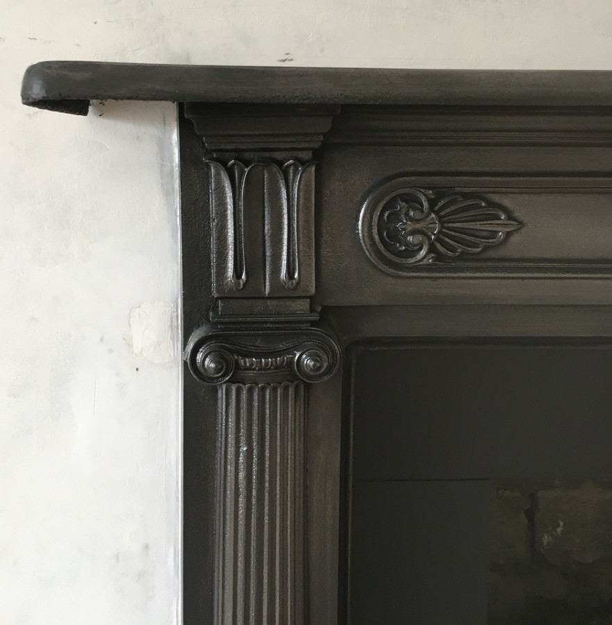 Greek revival, cast-iron chimneypiece, 18 Ormond Quay Upper