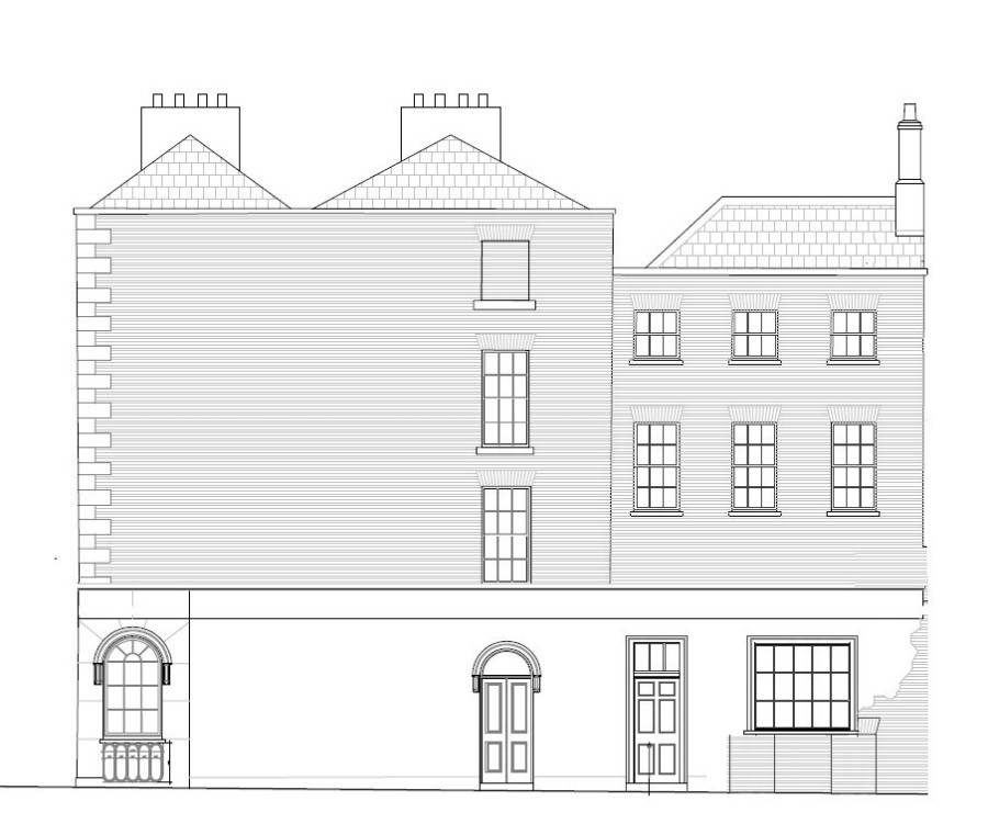 Proposed restoration of 67 Arran Street East