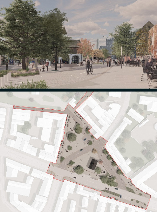 Kildare Market Square proposals by Metropolitan Workshop
