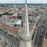 Aerial view from drone survey